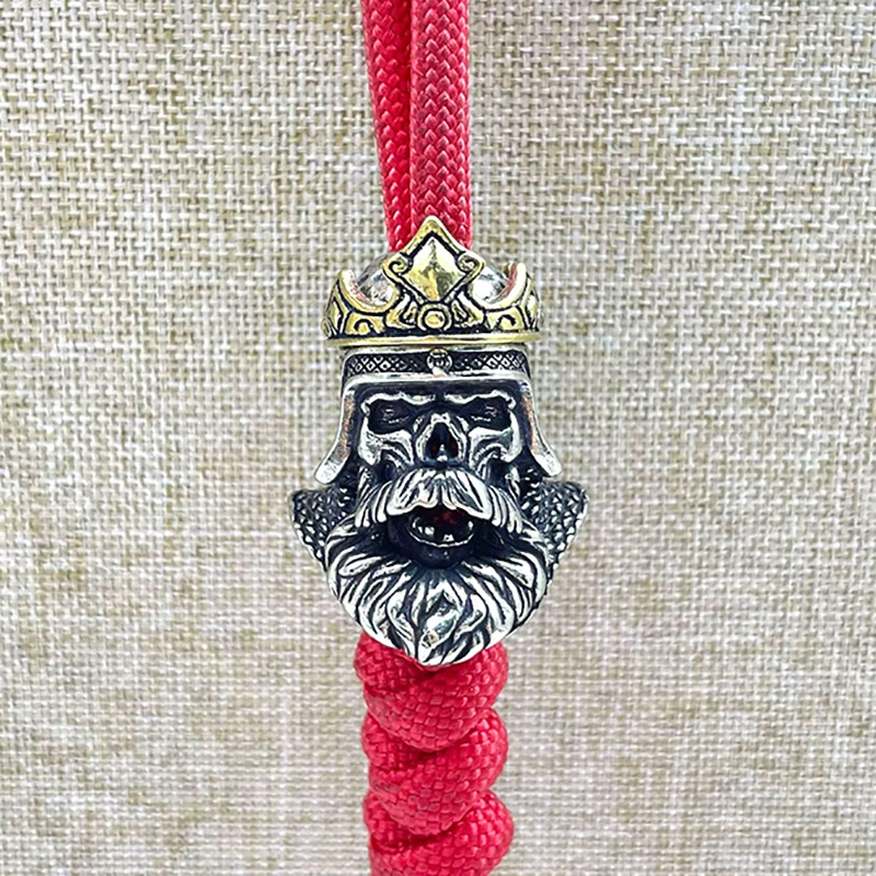 Outdoor Furniture Diy - Dual Color Crown Skull King Head