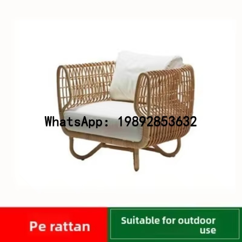 Outdoor Furniture Xl - XL Outdoor Wicker Chair Simple Leisure