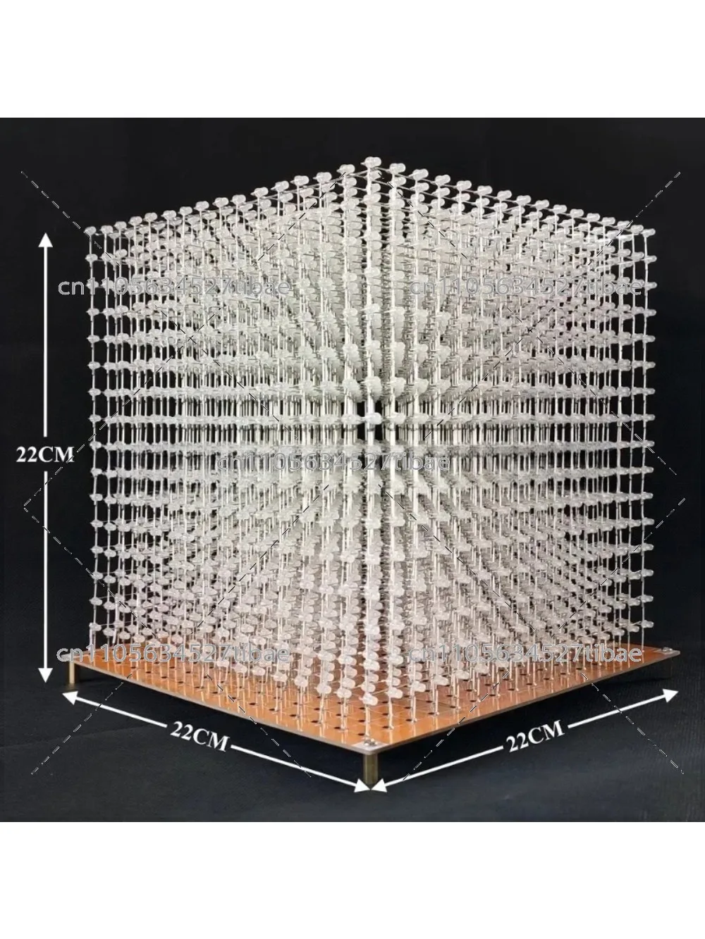 Outdoor Furniture Diy - 3D16mini Light Cube Kit 16x16x16 Electronic