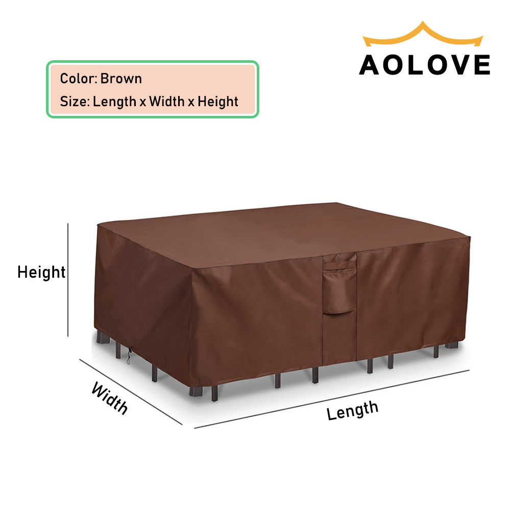 Brown 420D HEAVY DUTY Outdoor  - Outdoor Furniture Arhaus review and price