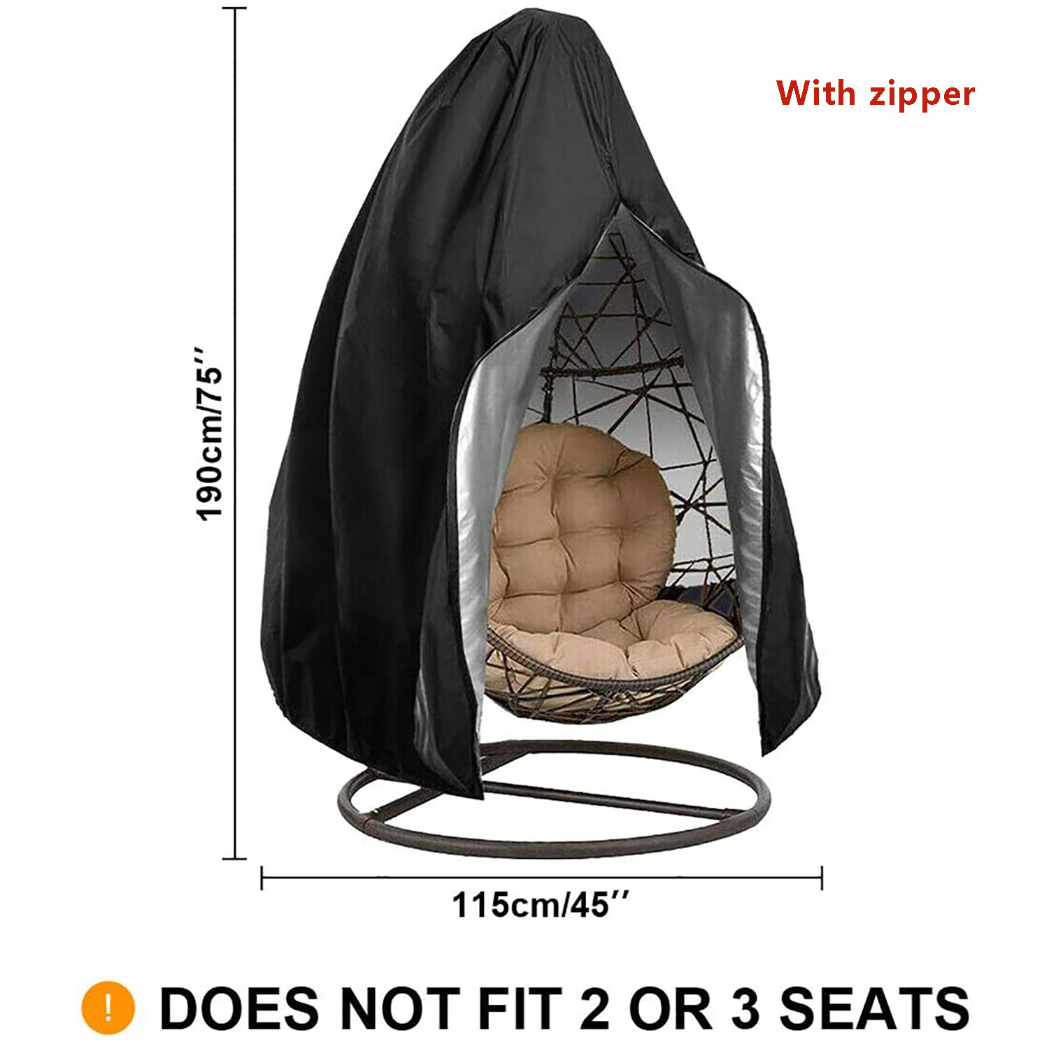 1 Piece Hanging Egg Chair Swin - Outdoor Furniture Rh review and price