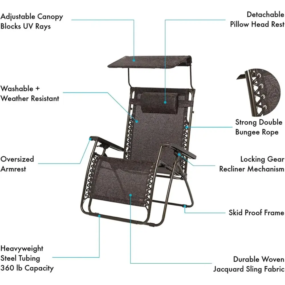 2-Pack 30 XL Zero Gravity Outd - Outdoor Furniture Xl review and price