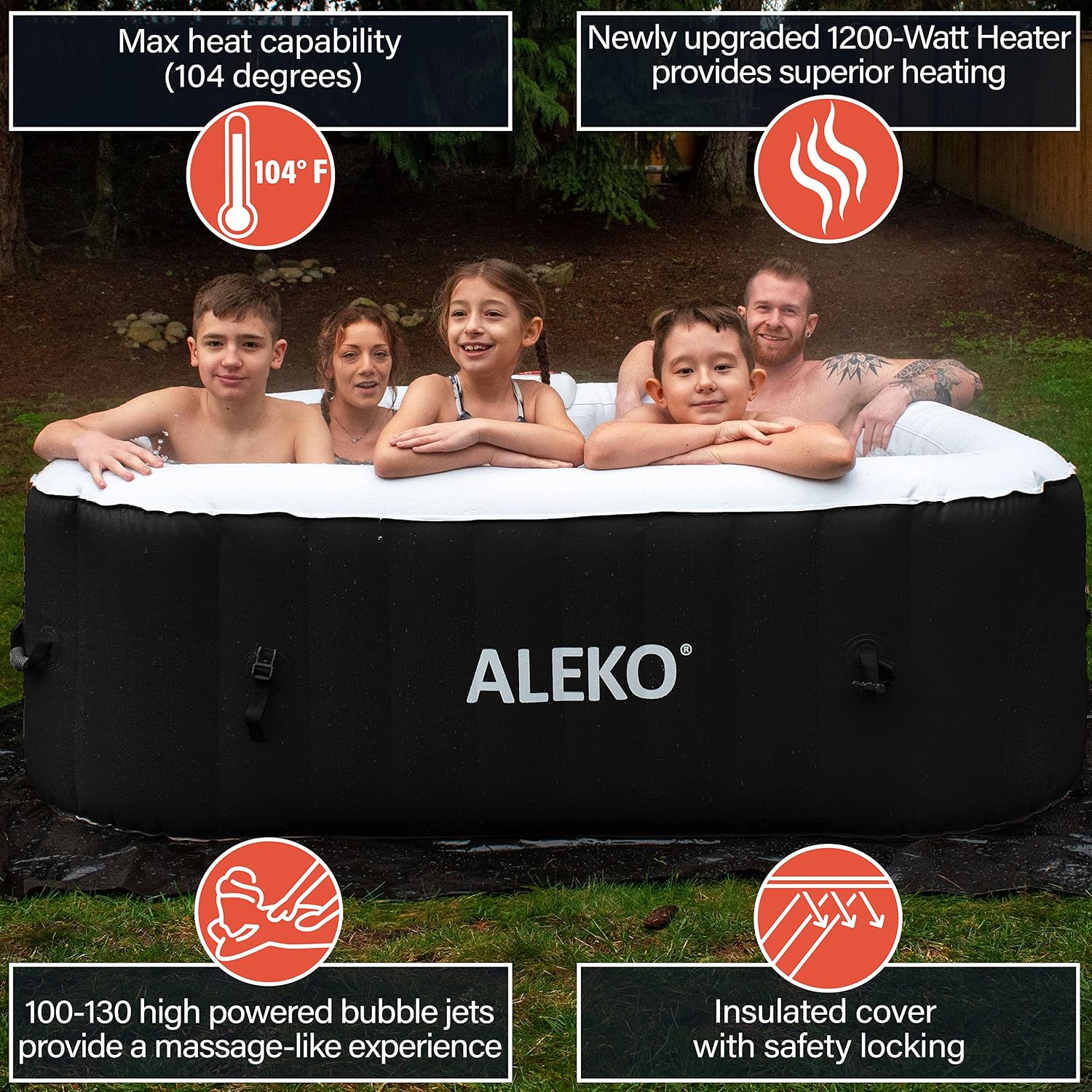 Inflatable Hot Tub Spa with 12 - Inflatable Hot Tub review and price