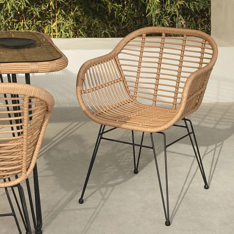 MOMO Ins Rattan Outdoor Balcon - Outdoor Furniture Rh review and price
