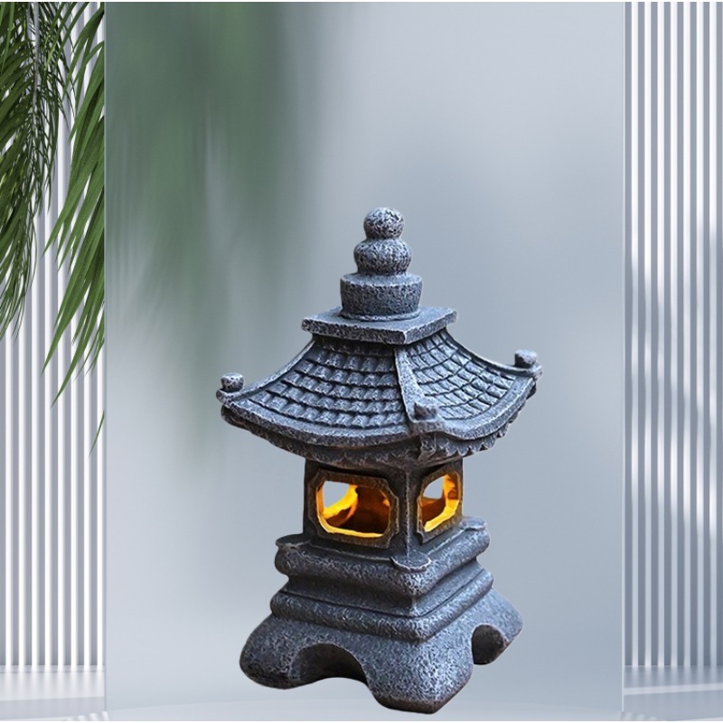 Chinese Vintage Solar Outdoor  - Outdoor Furniture Resin review and price