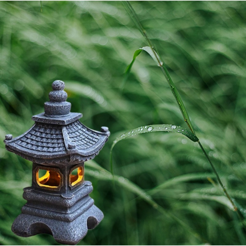 Chinese Vintage Solar Outdoor  - Outdoor Furniture Resin review and price