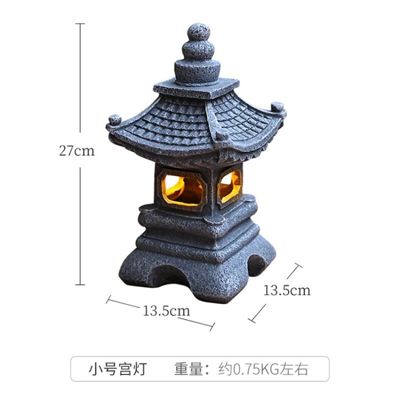 Chinese Vintage Solar Outdoor  - Outdoor Furniture Resin review and price
