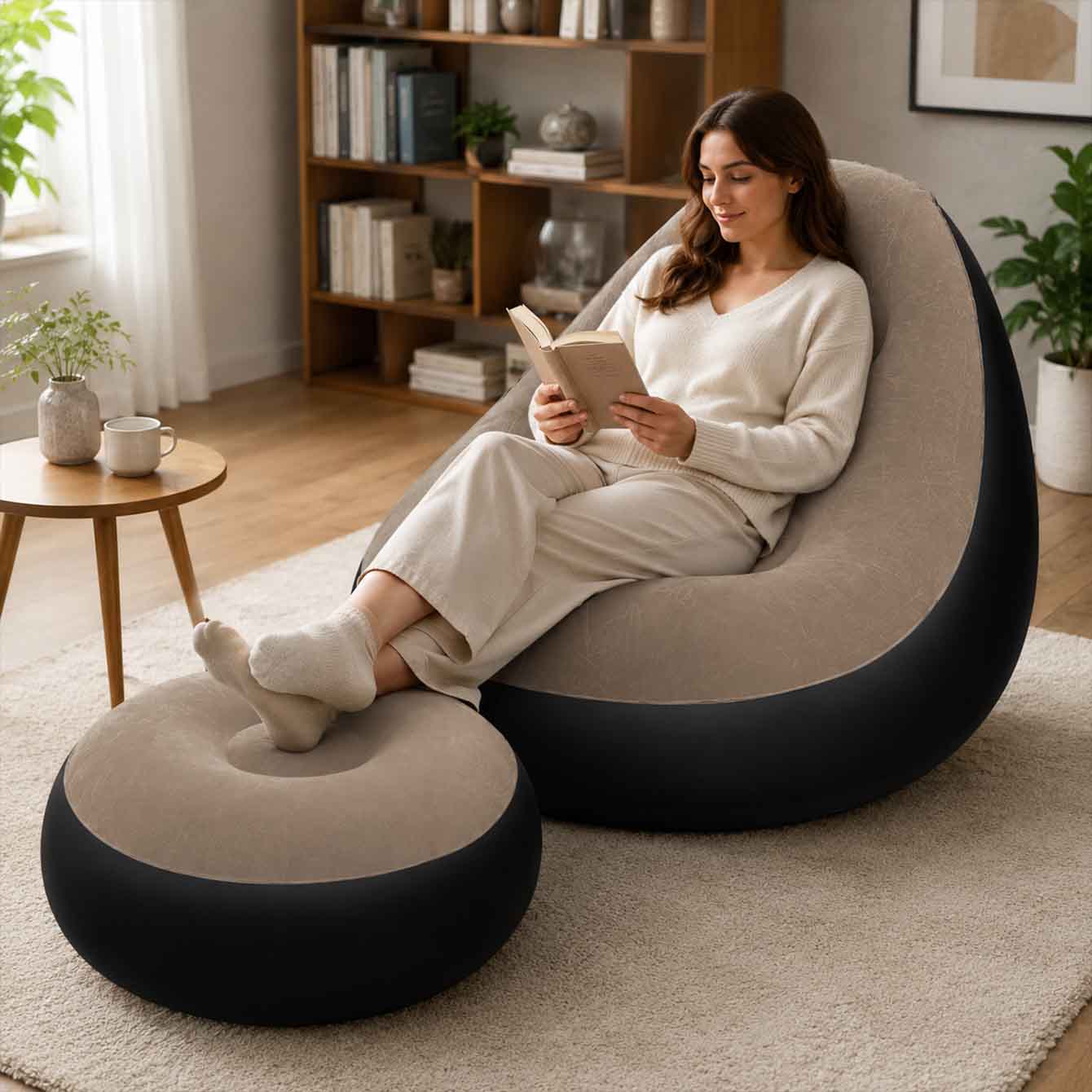 Inflatable Chair for Adults,Po - Outdoor Furniture Arhaus review and price