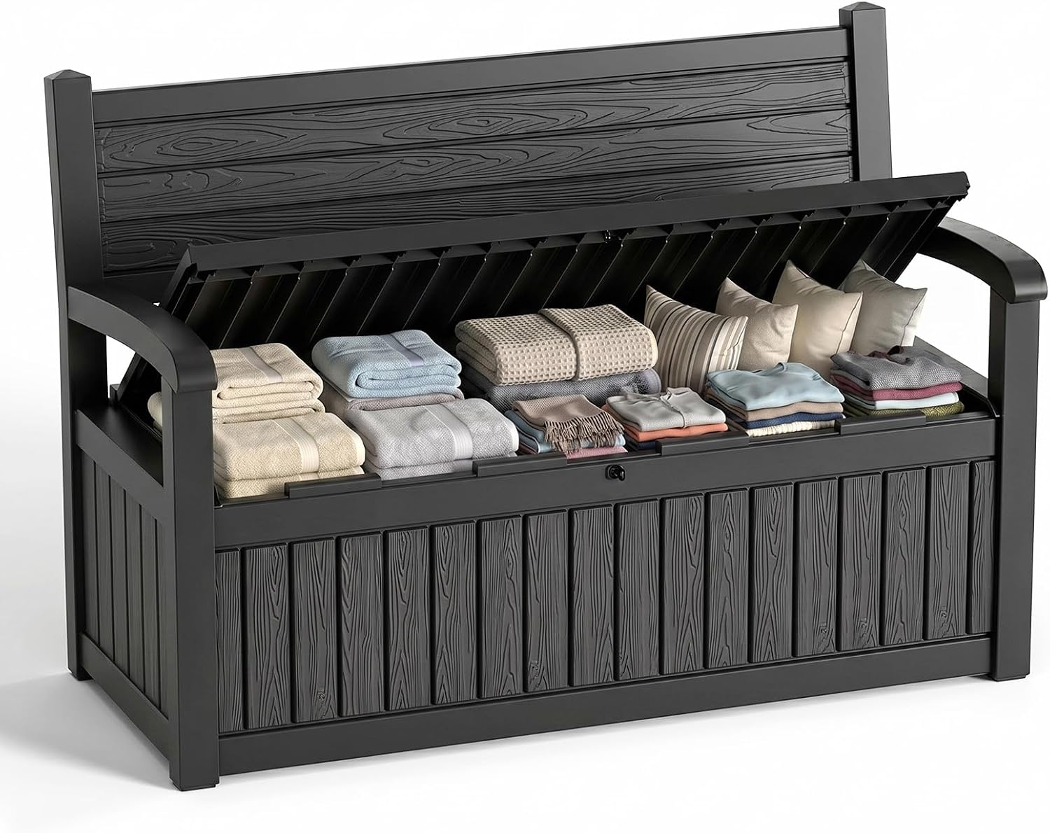Large Outdoor Storage Bench De - Outdoor Furniture Resin review and price