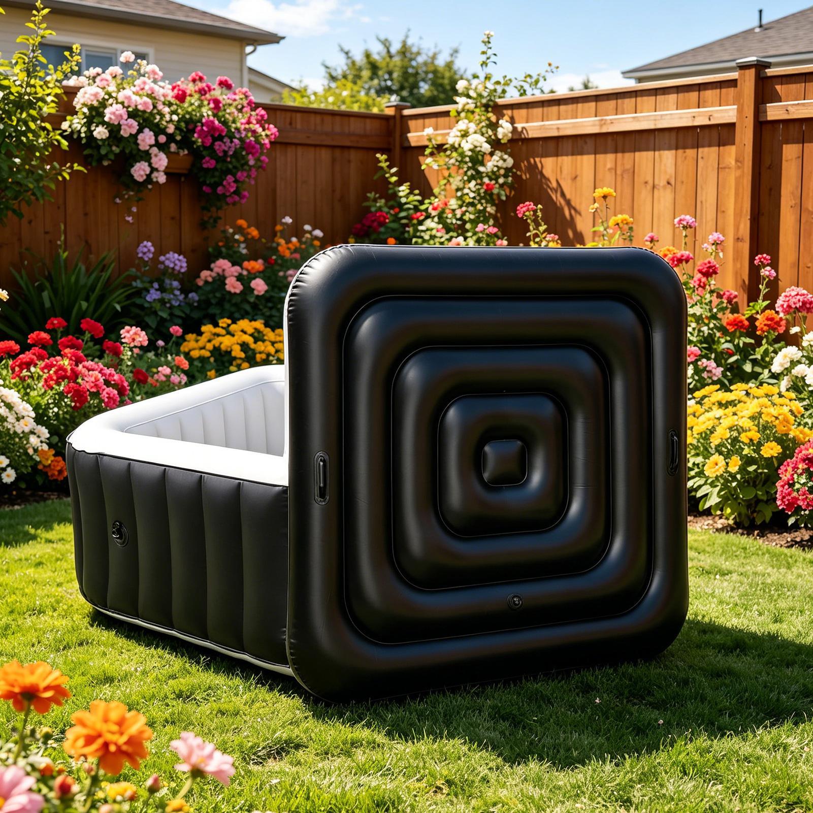Inflatable Tub Cover Energy-Sa - Inflatable Hot Tub review and price