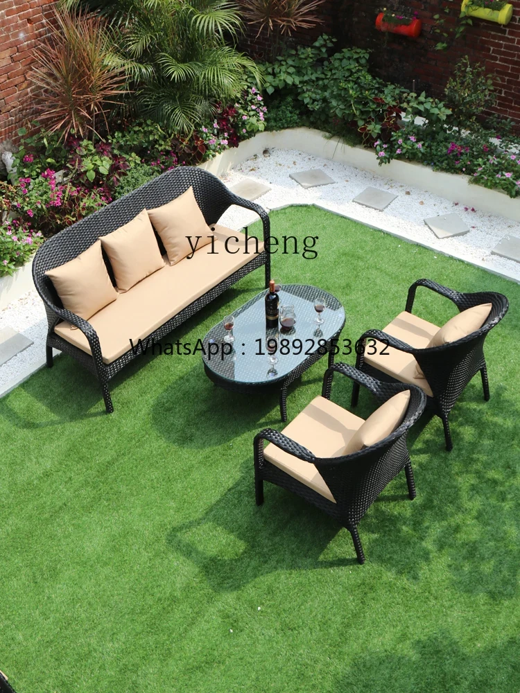 XL outdoor rattan sofa courtya - Outdoor Furniture Xl review and price