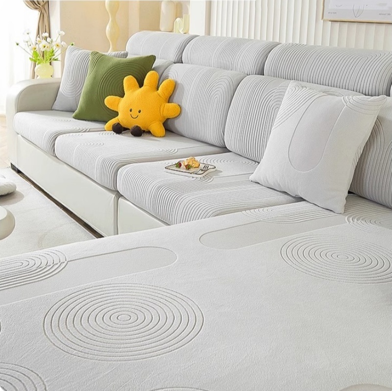 Elastic Jacquard Velvet Sofa C - Outdoor Furniture Xl review and price