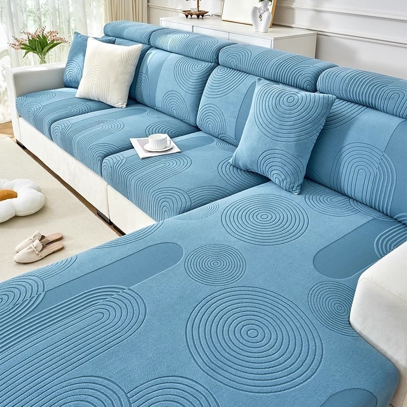 Elastic Jacquard Velvet Sofa C - Outdoor Furniture Xl review and price