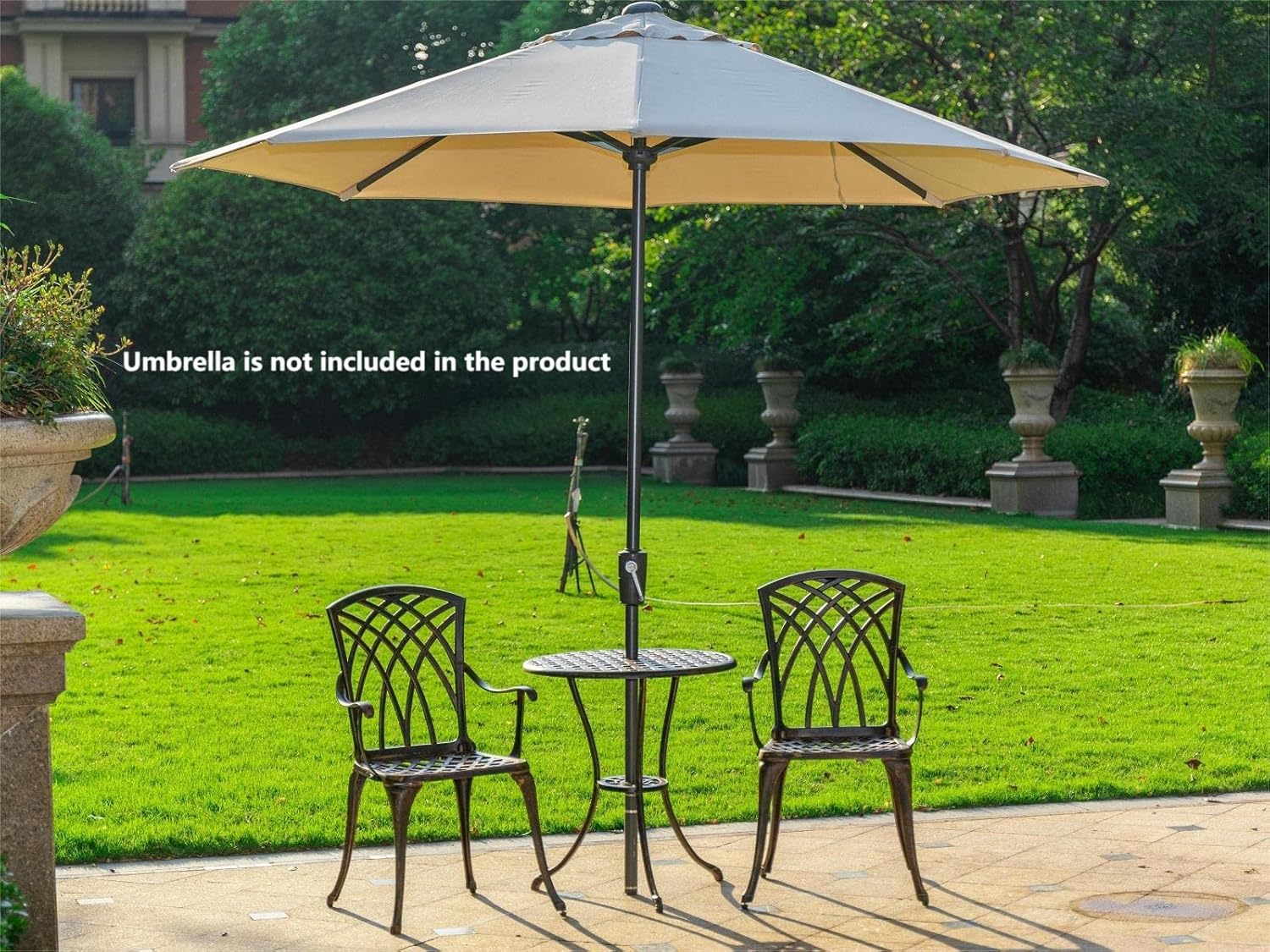 Bronze rust-resistant cast alu - Bistro Table Set review and price
