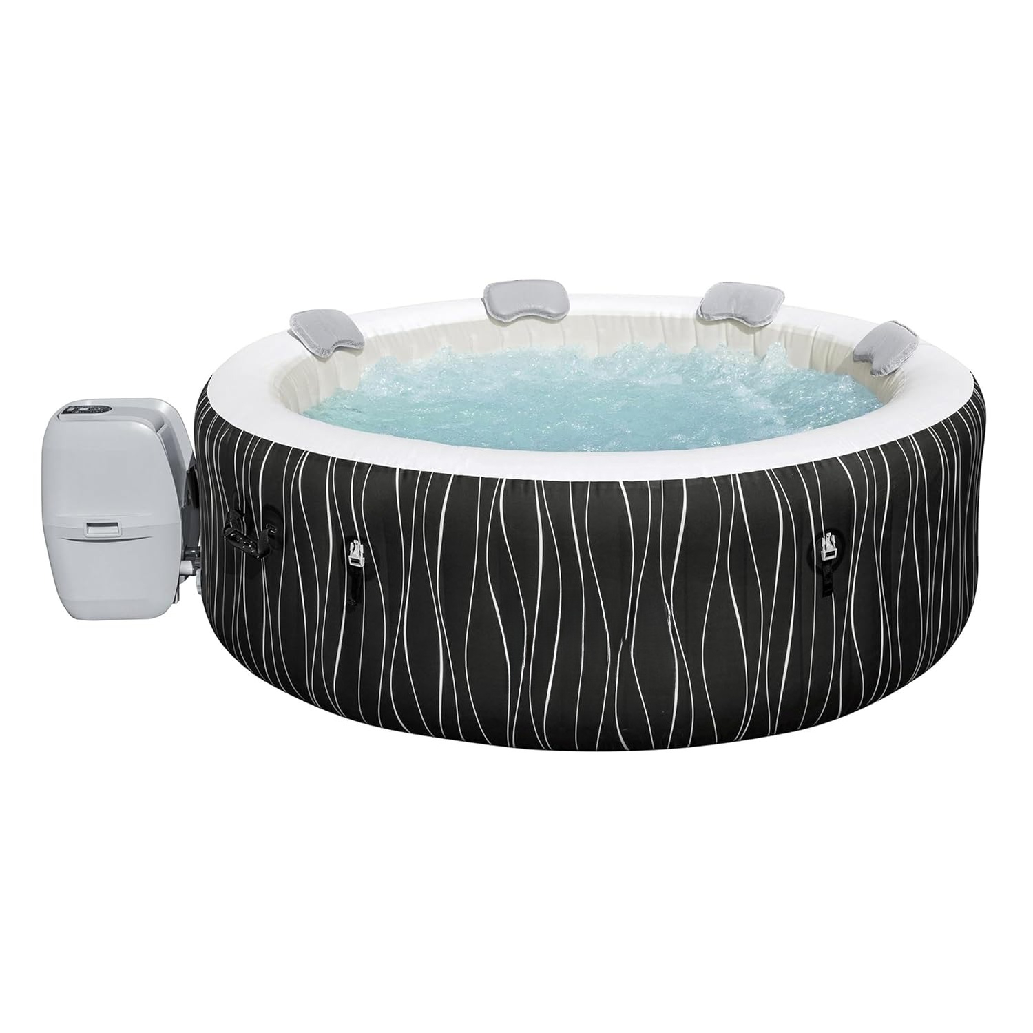 4-6 Person Round Inflatable Ho - Inflatable Hot Tub review and price