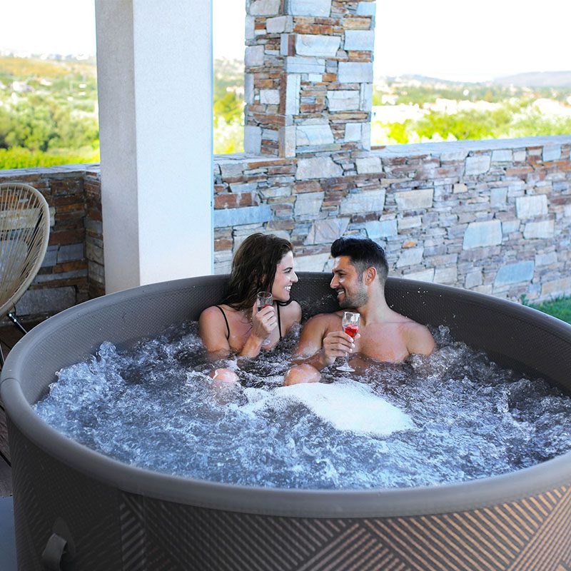 Naiya Top Grade Inflatable Lux - Inflatable Hot Tub review and price