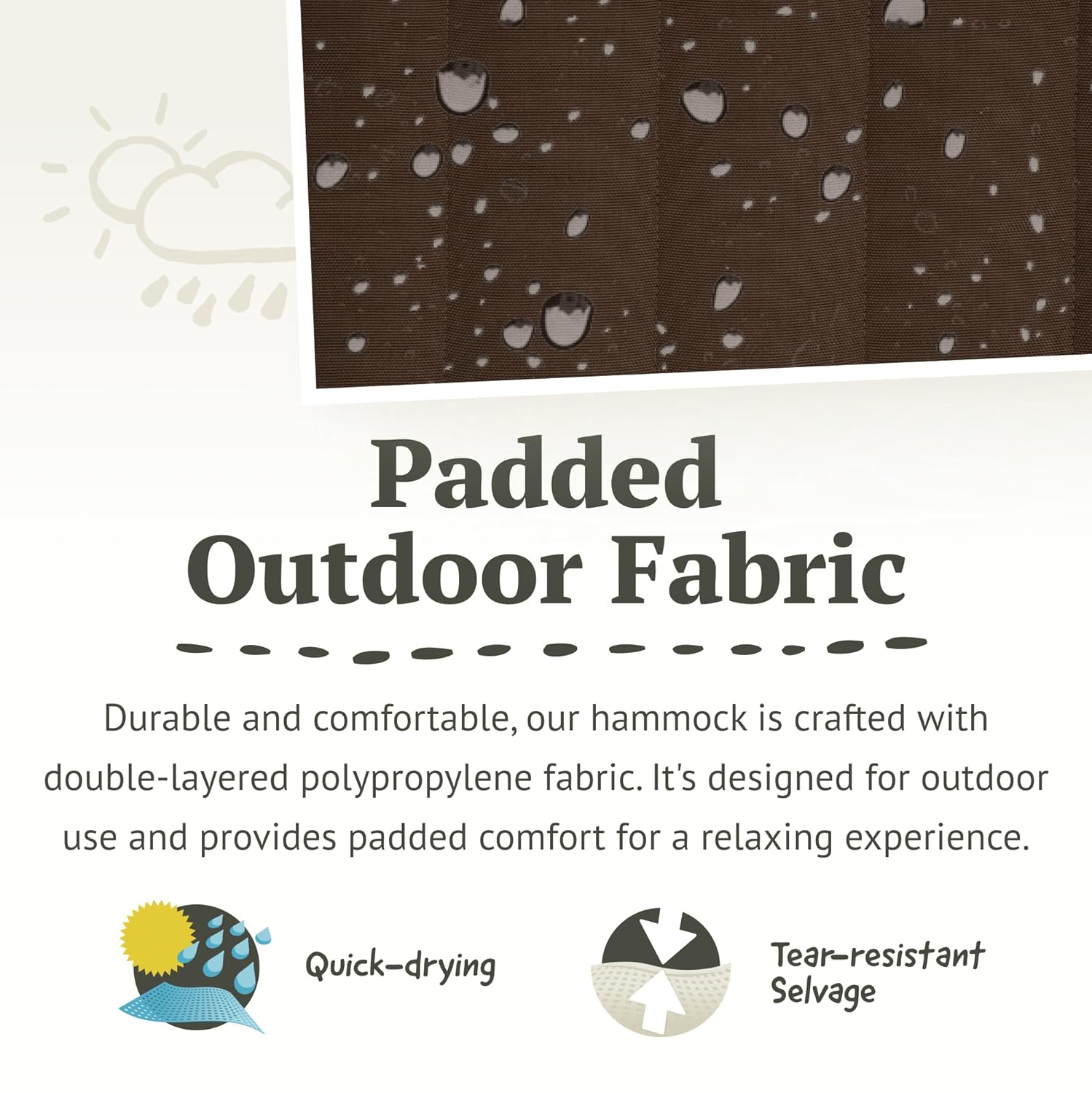Quilted Double Hammock Spreade - Outdoor Furniture Xl review and price