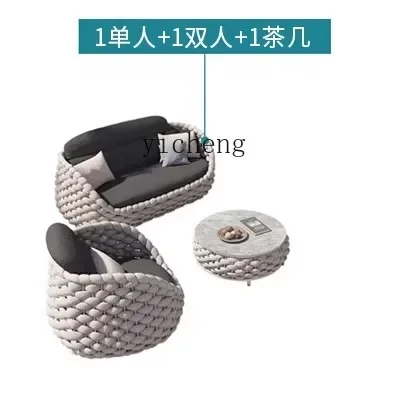 outdoor sofa courtyard villa b - Outdoor Furniture Resin review and price