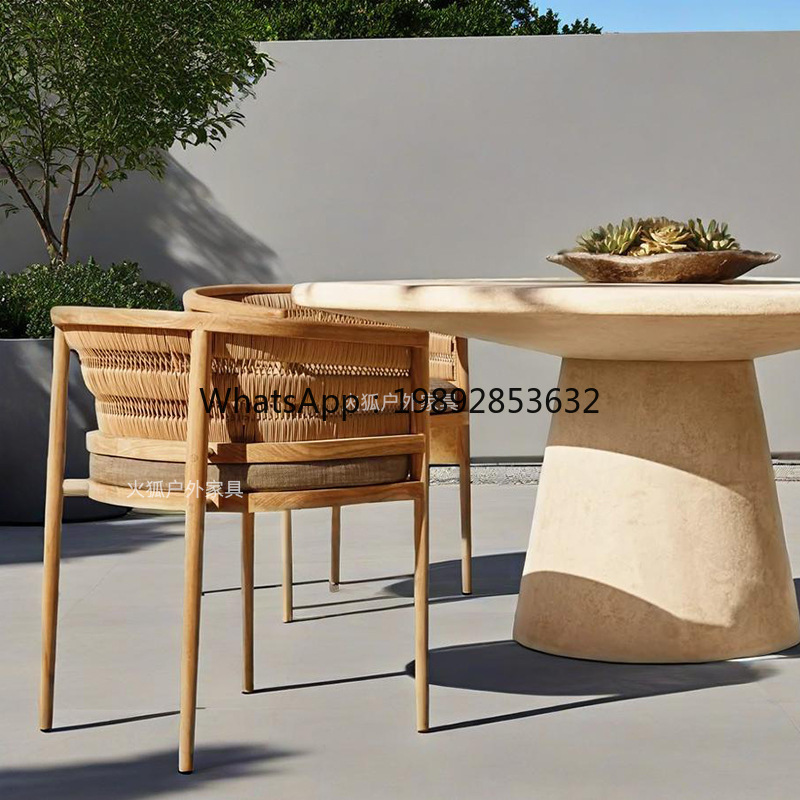 YYFY Outdoor Teak RH Table and - Outdoor Furniture Resin review and price