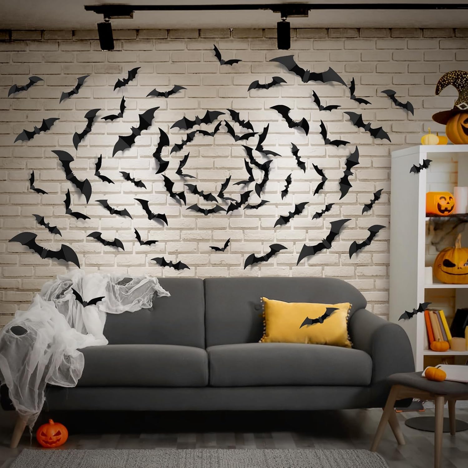 100pcs Bats Halloween Decorati - Outdoor Furniture Diy review and price