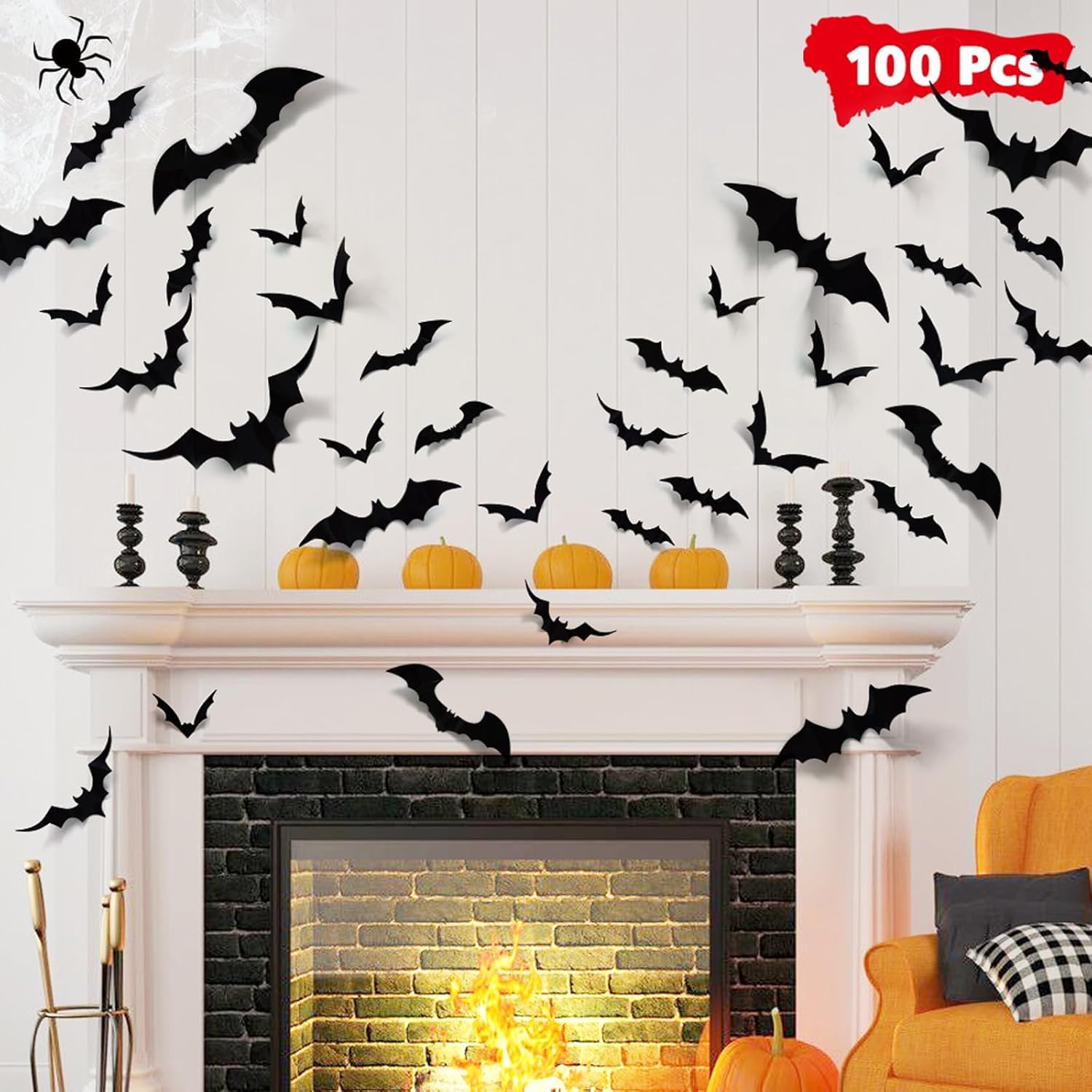 100pcs Bats Halloween Decorati - Outdoor Furniture Diy review and price