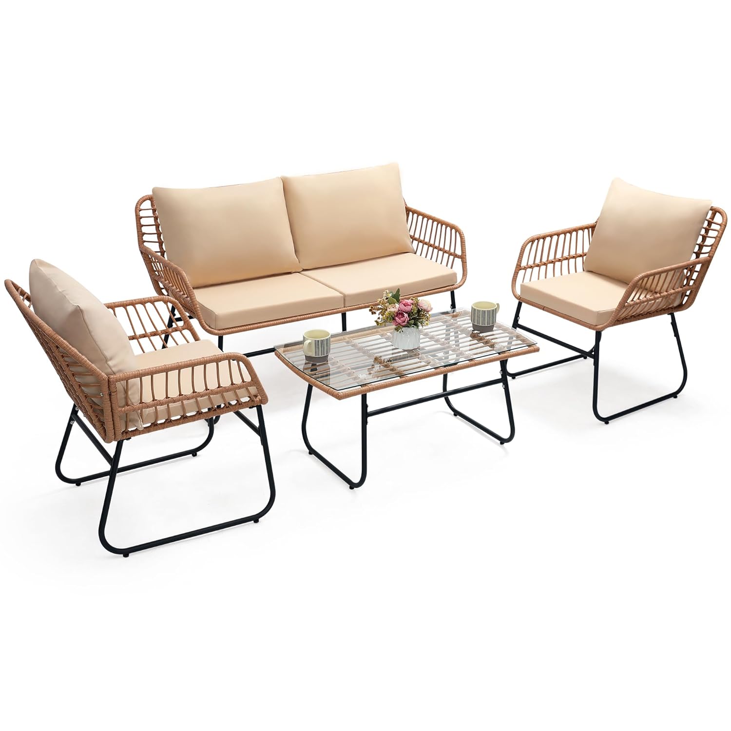 4 Piece Patio Bistro Outdoor F - Outdoor Furniture Rh review and price
