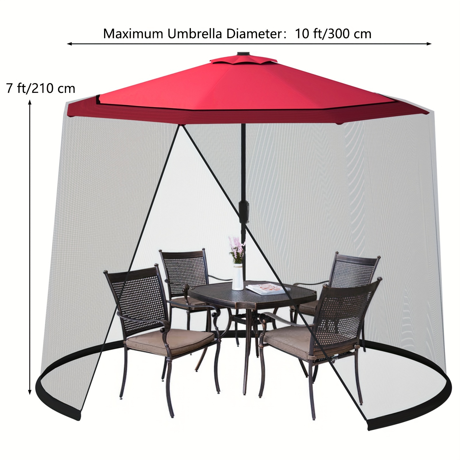 9FT 10FT Patio Umbrella Mosqui - Outdoor Furniture European review and price