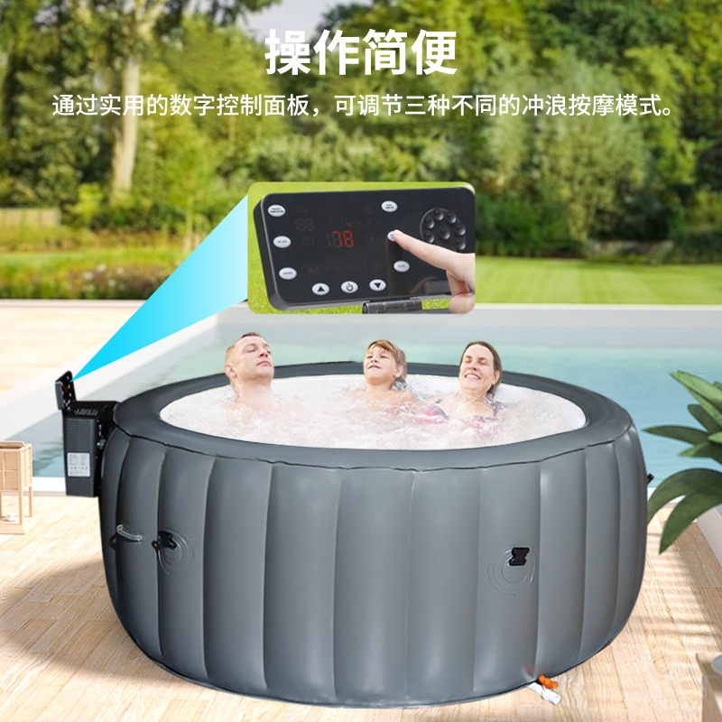 Inflatable SPA Pool Inflatable - Inflatable Hot Tub review and price
