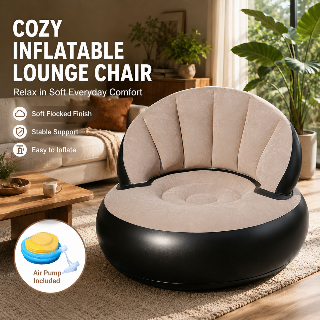 Inflatable Chair for Adults, F - Outdoor Furniture Arhaus review and price