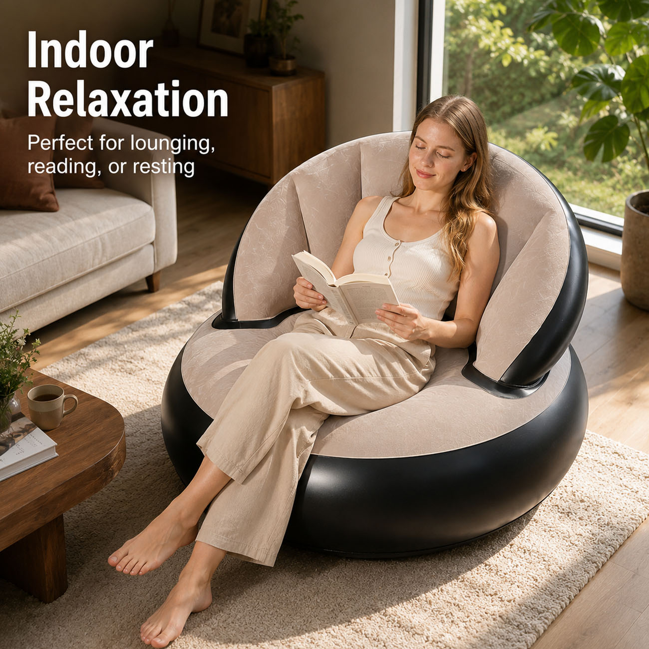 Inflatable Chair for Adults, F - Outdoor Furniture Arhaus review and price